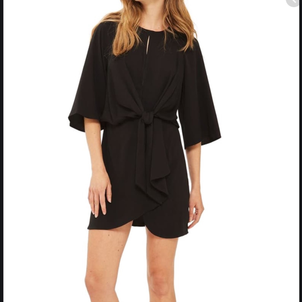 Nordstrom Tie Front Minidress